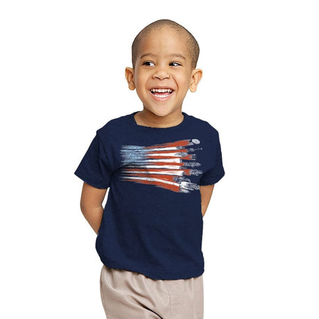 Freedom Fighters - Youth T-Shirts RIPT Apparel X-small / Navy