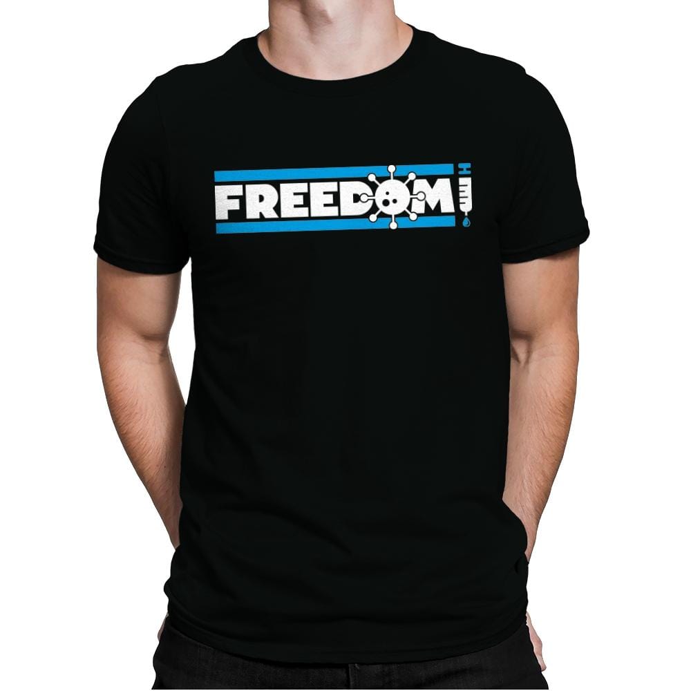 Freedom - Mens Premium T-Shirts RIPT Apparel Small / Black