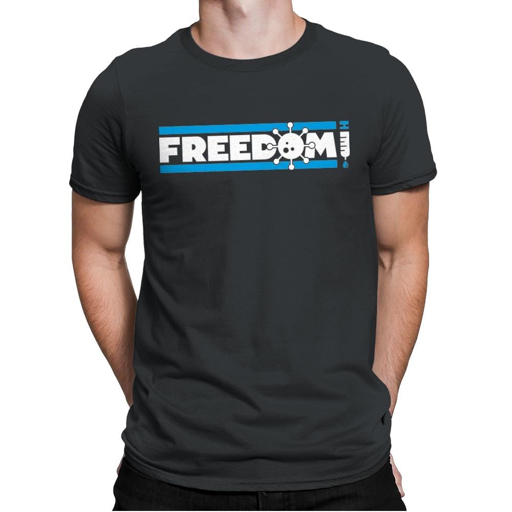 Freedom - Mens Premium T-Shirts RIPT Apparel Small / Heavy Metal
