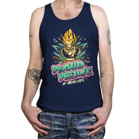 Fresh Proud Prince - Tanktop Tanktop RIPT Apparel X-Small / Navy