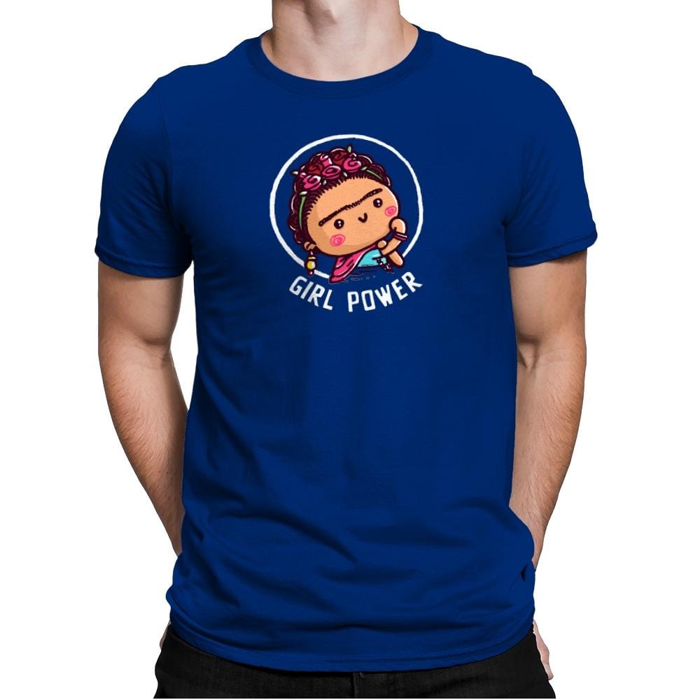 Frida Power - Mens Premium T-Shirts RIPT Apparel Small / Royal