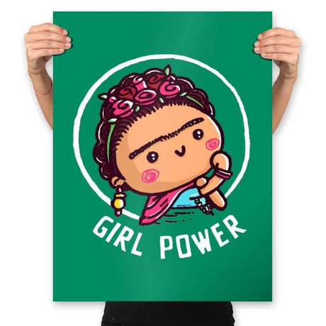 Frida Power - Prints Posters RIPT Apparel 18x24 / Kelly