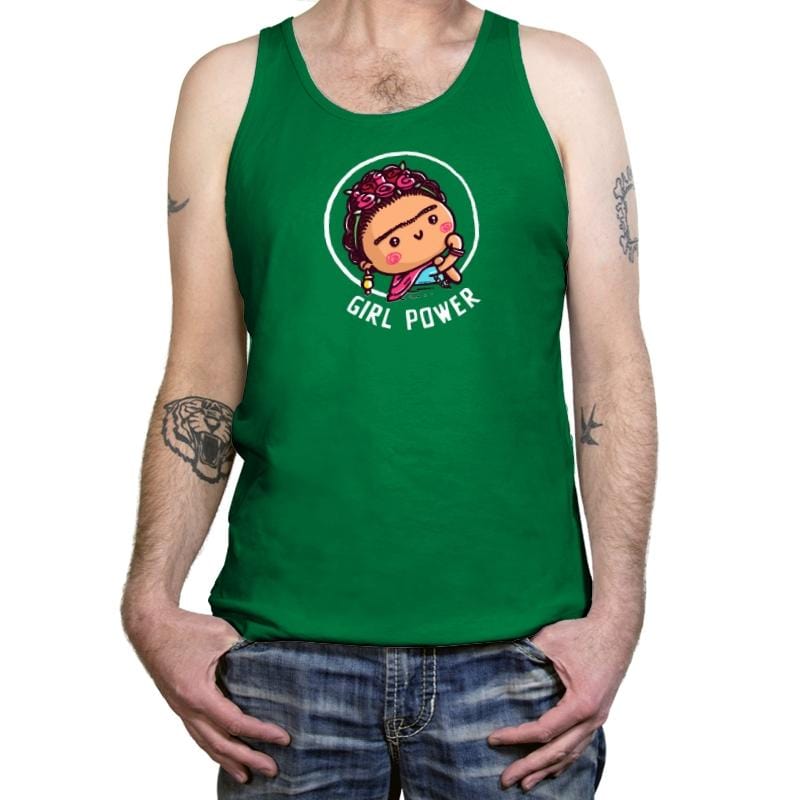Frida Power - Tanktop Tanktop RIPT Apparel X-Small / Kelly