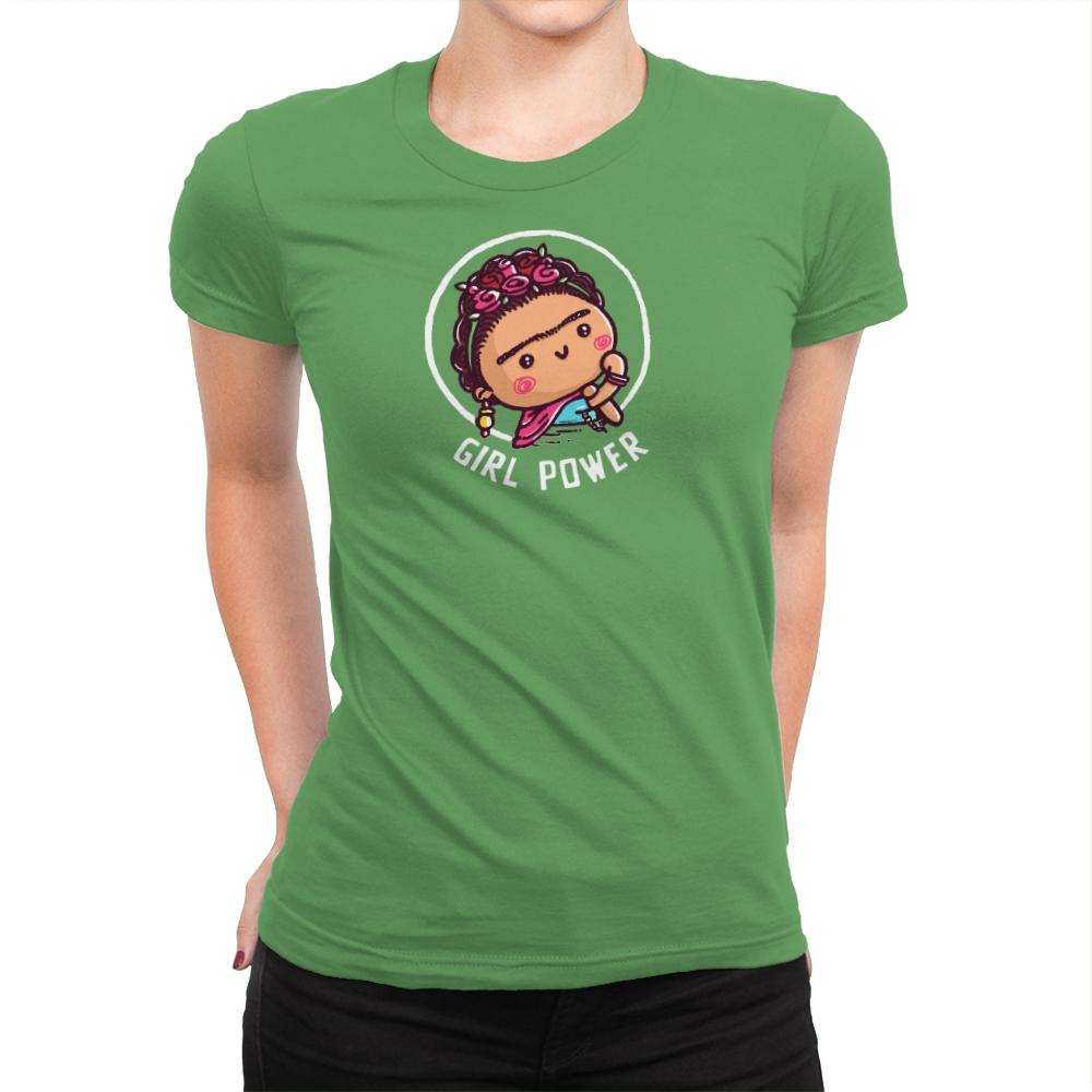 Frida Power - Womens Premium T-Shirts RIPT Apparel Small / Kelly