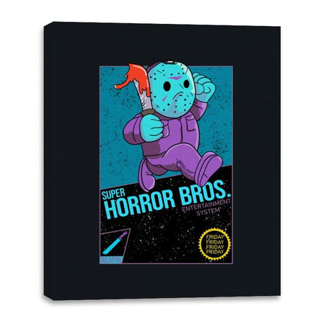 Friday Bro - Canvas Wraps Canvas Wraps RIPT Apparel 16x20 / Black