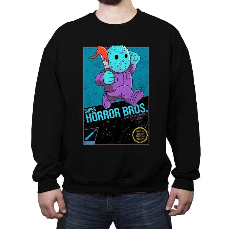 Friday Bro - Crew Neck Sweatshirt Crew Neck Sweatshirt RIPT Apparel Small / Black
