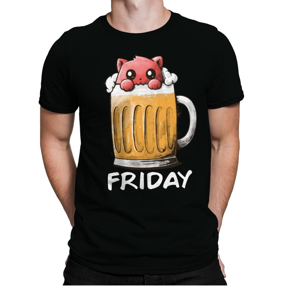 Friday Fun Day - Mens Premium T-Shirts RIPT Apparel Small / Black