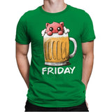 Friday Fun Day - Mens Premium T-Shirts RIPT Apparel Small / Kelly