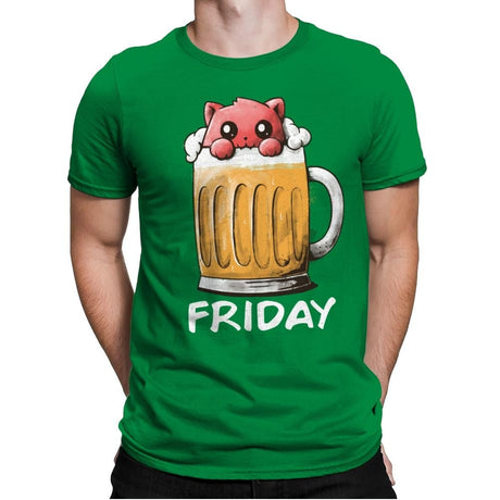 Friday Fun Day - Mens Premium T-Shirts RIPT Apparel Small / Kelly