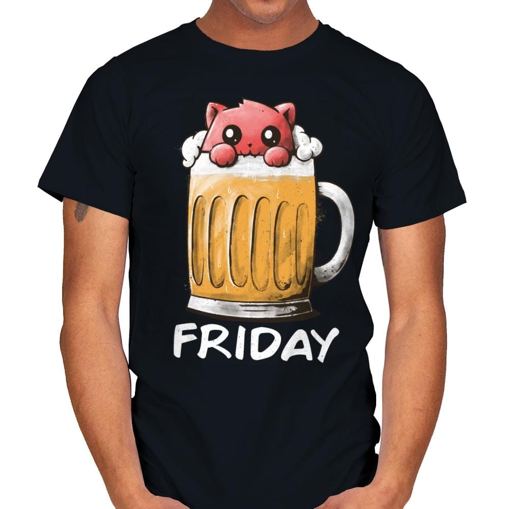 Friday Fun Day - Mens T-Shirts RIPT Apparel Small / Black