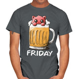 Friday Fun Day - Mens T-Shirts RIPT Apparel Small / Charcoal