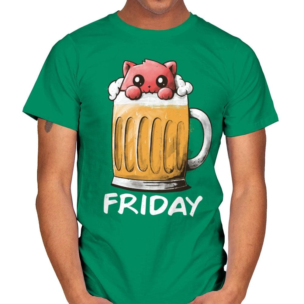 Friday Fun Day - Mens T-Shirts RIPT Apparel Small / Kelly