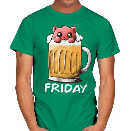 Friday Fun Day - Mens T-Shirts RIPT Apparel Small / Kelly
