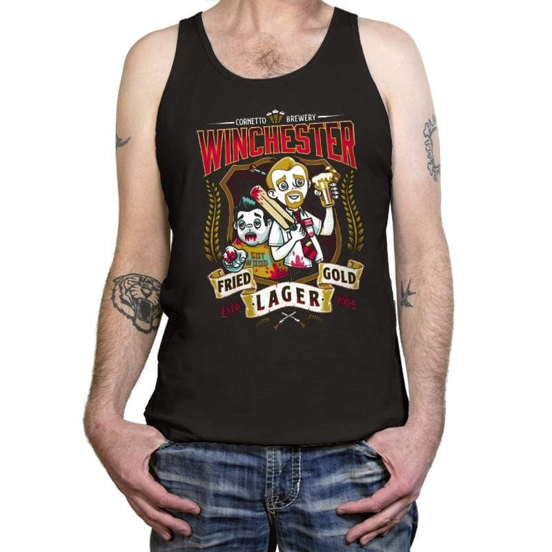 Fried Gold Lager - Tanktop Tanktop RIPT Apparel