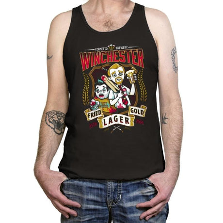 Fried Gold Lager - Tanktop Tanktop RIPT Apparel