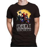 Friendly Neighborhood - Anytime - Mens Premium T-Shirts RIPT Apparel Small / Dark Chocolate