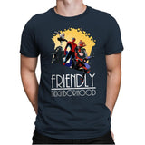 Friendly Neighborhood - Anytime - Mens Premium T-Shirts RIPT Apparel Small / Indigo