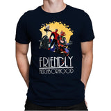 Friendly Neighborhood - Anytime - Mens Premium T-Shirts RIPT Apparel Small / Navy