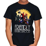 Friendly Neighborhood - Anytime - Mens T-Shirts RIPT Apparel Small / Black