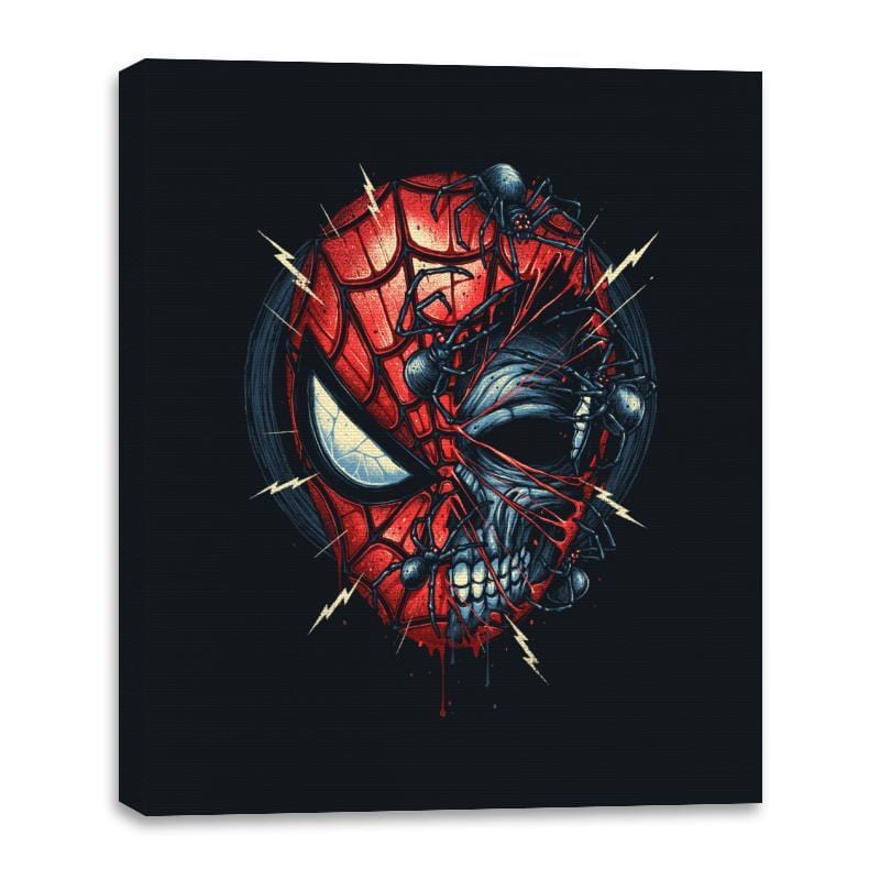Friendly Neighborhood No More - Canvas Wraps Canvas Wraps RIPT Apparel 16x20 / Black