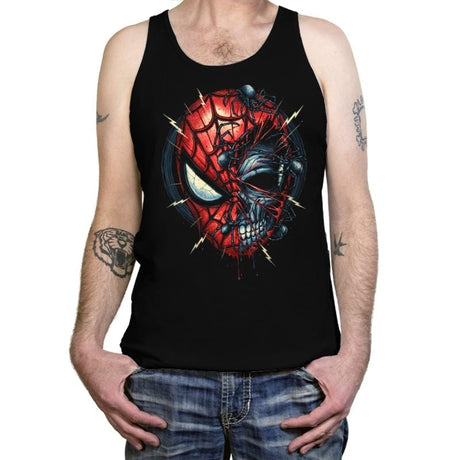 Friendly Neighborhood No More - Tanktop Tanktop RIPT Apparel X-Small / Black
