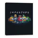 Friendposters - Canvas Wraps Canvas Wraps RIPT Apparel 16x20 / Black