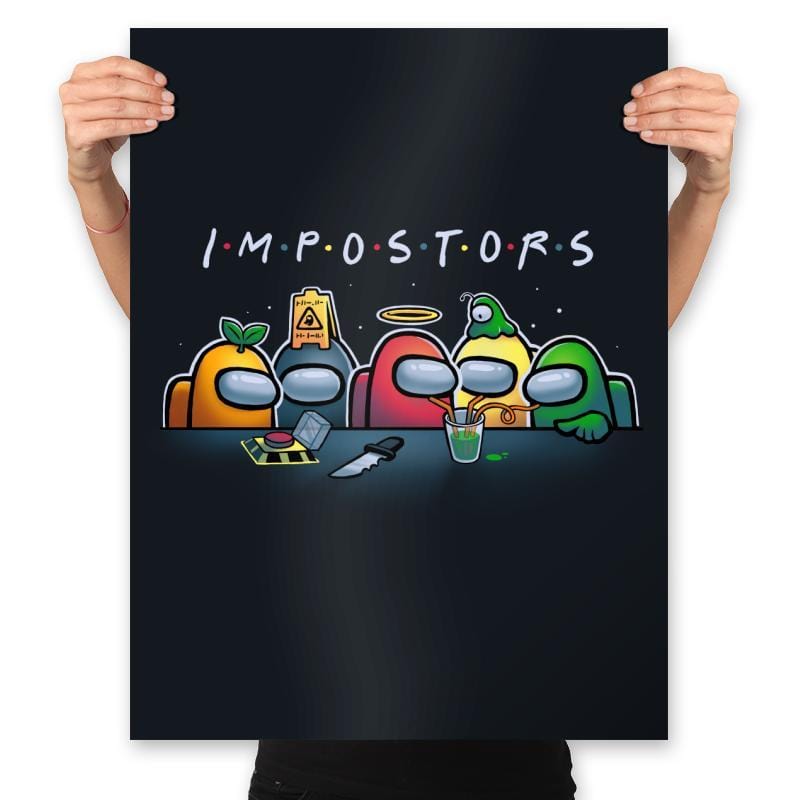 Friendposters - Prints Posters RIPT Apparel 18x24 / Black