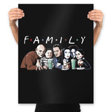 Friends and Family - Prints Posters RIPT Apparel 18x24 / Black