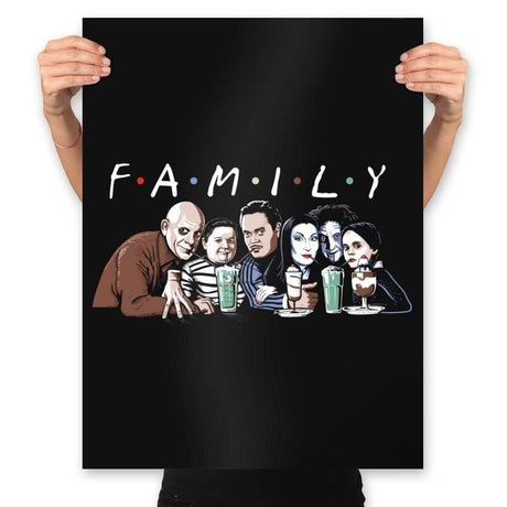 Friends and Family - Prints Posters RIPT Apparel 18x24 / Black