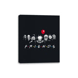 Friends - Canvas Wraps Canvas Wraps RIPT Apparel 8x10 / Black