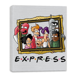 Friends Express - Canvas Wraps Canvas Wraps RIPT Apparel 16x20 / Silver