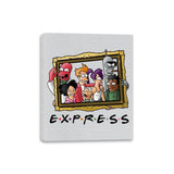 Friends Express - Canvas Wraps Canvas Wraps RIPT Apparel 8x10 / Silver