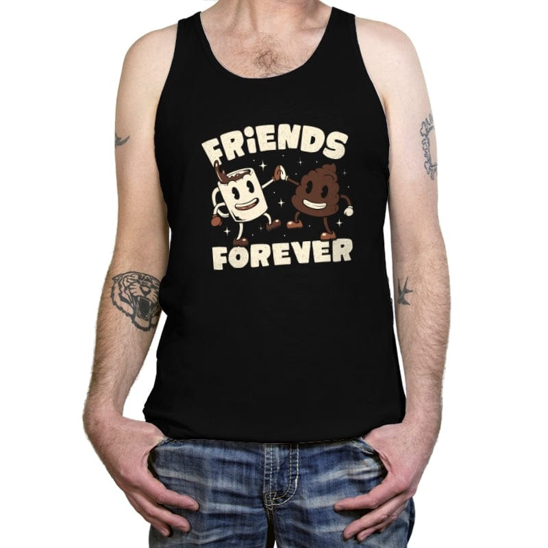 Friends Forever - Tanktop Tanktop RIPT Apparel X-Small / Black
