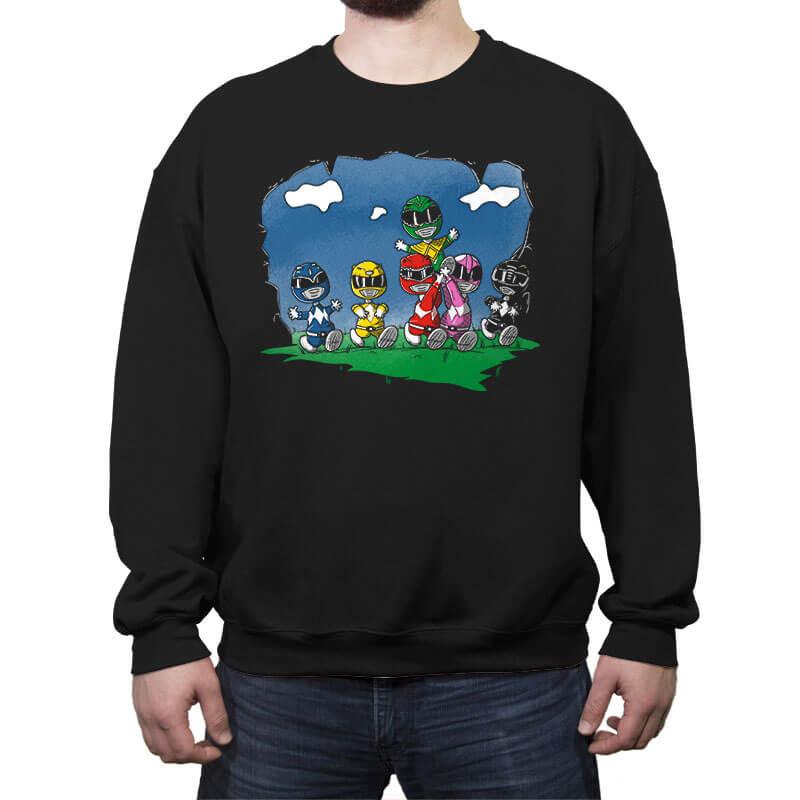 Friends of Morphin - Crew Neck Sweatshirt Crew Neck Sweatshirt RIPT Apparel