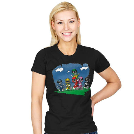 Friends of Morphin - Womens T-Shirts RIPT Apparel