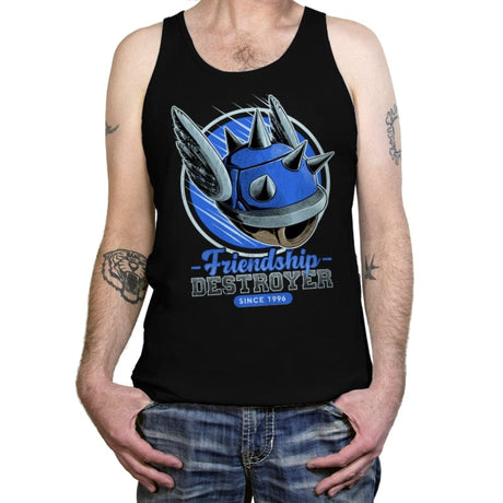 Friendship Destroyer - Nostalgic Racing Game - Tanktop Tanktop RIPT Apparel X-Small / Black