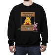 Friendship Help - Crew Neck Sweatshirt Crew Neck Sweatshirt RIPT Apparel Small / Black