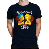 Friendzoned - Mens Premium T-Shirts RIPT Apparel Small / Midnight Navy