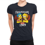 Friendzoned - Womens Premium T-Shirts RIPT Apparel Small / Midnight Navy
