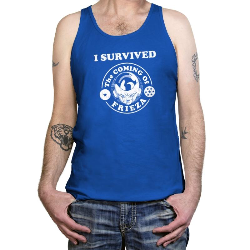 Frieza Survivor - Tanktop Tanktop RIPT Apparel X-Small / True Royal