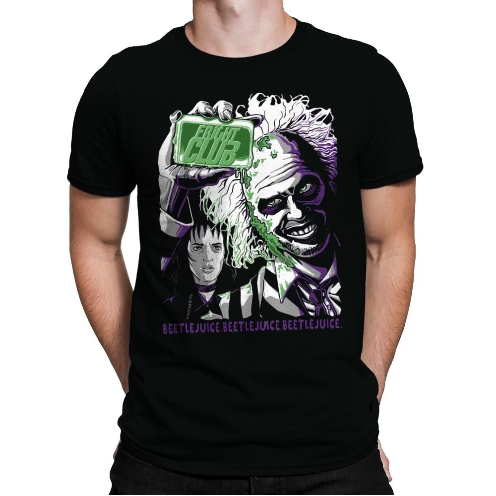 Fright Club - Mens Premium T-Shirts RIPT Apparel Small / Black