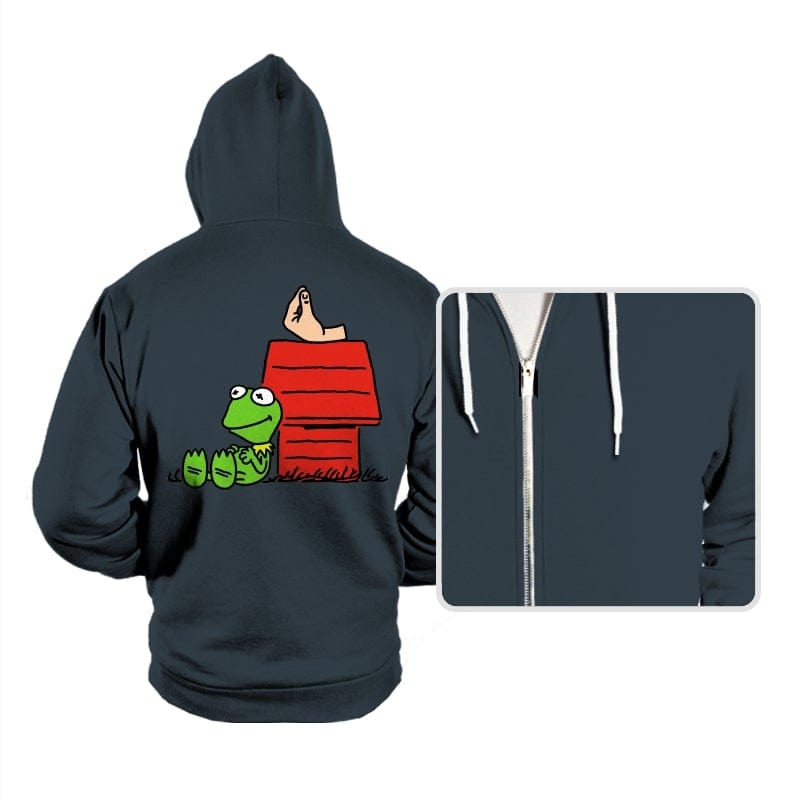 Frog Nuts - Hoodies Hoodies RIPT Apparel Small / Dark Gray