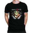 Frog of War - Mens Premium T-Shirts RIPT Apparel Small / Black