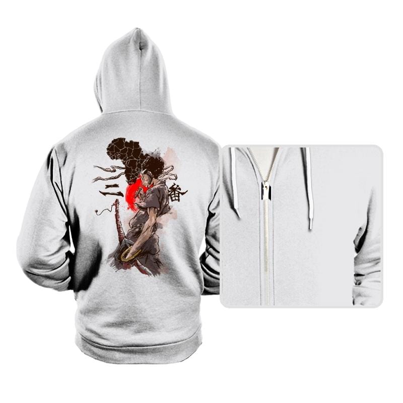 From Africa to Japan - Hoodies Hoodies RIPT Apparel Small / White