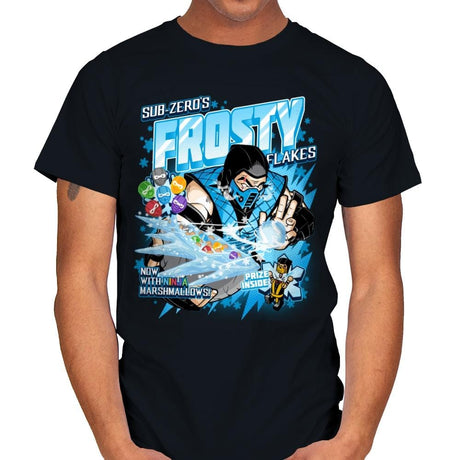 Frosty Flakes Cereal - Anytime - Mens T-Shirts RIPT Apparel Small / Black