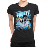 Frosty Flakes Cereal - Anytime - Womens Premium T-Shirts RIPT Apparel Small / Black
