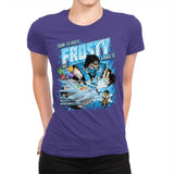Frosty Flakes Cereal - Anytime - Womens Premium T-Shirts RIPT Apparel Small / Purple Rush