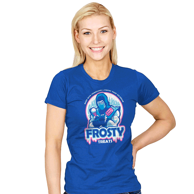 Frosty Treats - Womens T-Shirts RIPT Apparel