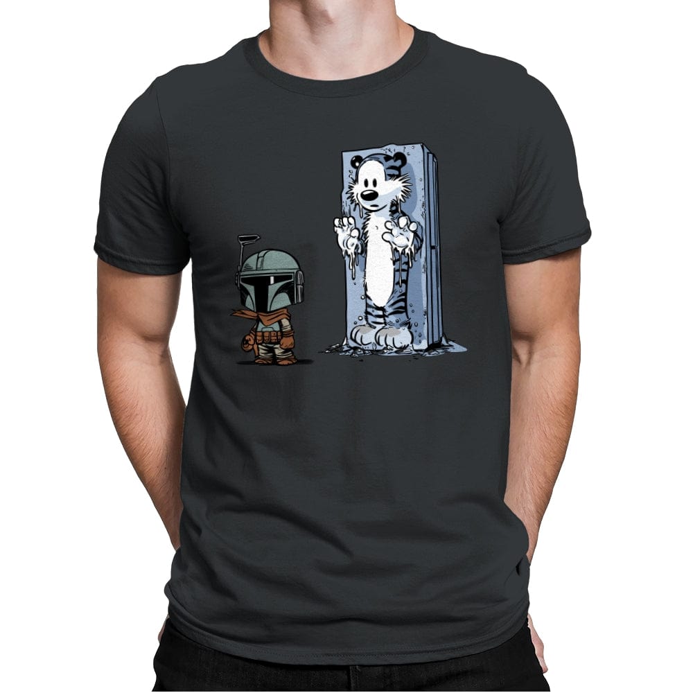 Frozen In Carbonite - Mens Premium T-Shirts RIPT Apparel Small / Heavy Metal