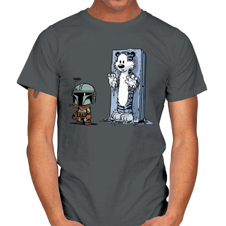 Frozen In Carbonite - Mens T-Shirts RIPT Apparel Small / Charcoal